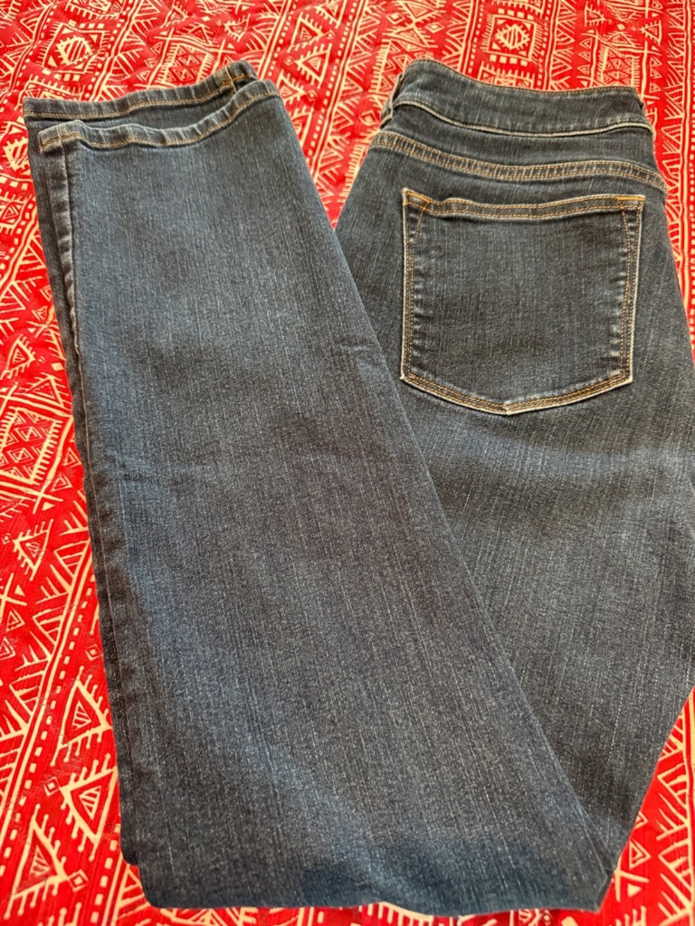 Ralph Lauren Women's Straight Leg Dark Blue Jeans.  Very Good Condition.